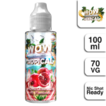 WOW Tropical - Pomegranate – 100ml Shortfill 0mg (70VG/30PG)